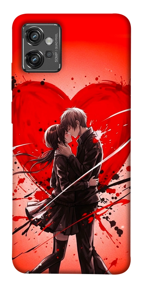 Чехол Dramatic couple для Motorola Moto G32