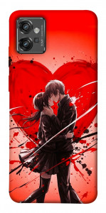 Чохол Dramatic couple для Motorola Moto G32