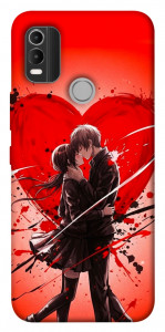 Чехол Dramatic couple для Nokia C21 Plus
