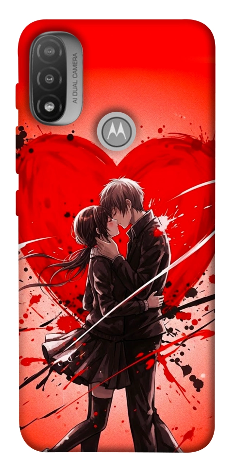 Чохол Dramatic couple для Motorola Moto E20