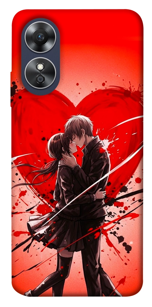 Чохол Dramatic couple для Oppo A17
