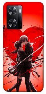 Чехол Dramatic couple для Oppo A77s