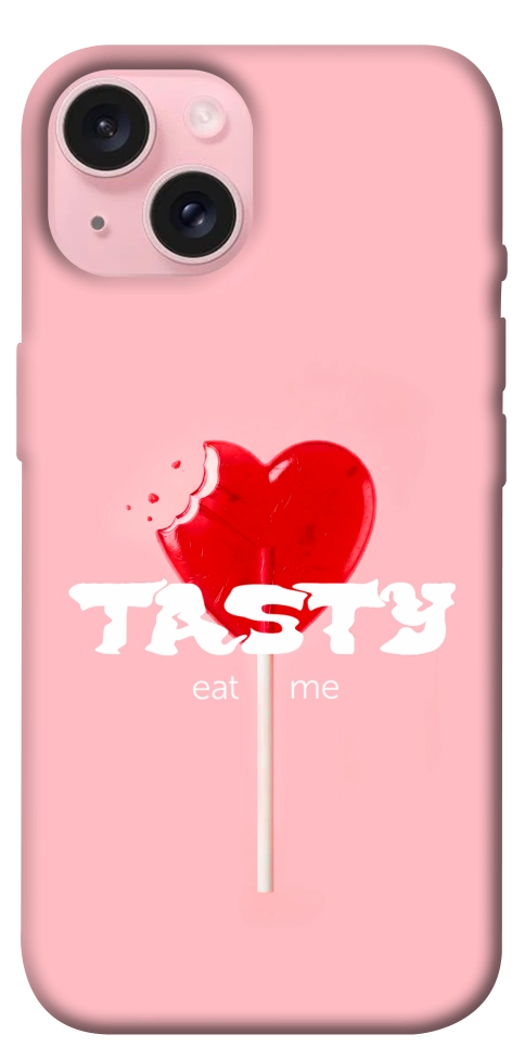 Чехол Eat me для iPhone 15