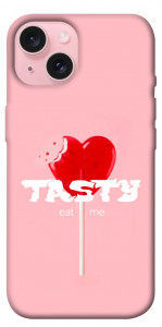 Чехол Eat me для iPhone 15