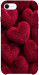 Чехол Fluffy hearts для iPhone SE (2020)