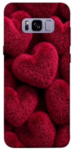 Чохол Fluffy hearts для Galaxy S8+