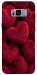 Чохол Fluffy hearts для Galaxy S8+