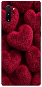Чохол Fluffy hearts для Galaxy Note 10+ (2019)