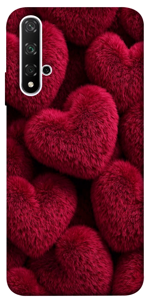 Чехол Fluffy hearts для Huawei Honor 20