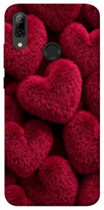 Чехол Fluffy hearts для Huawei P Smart (2019)