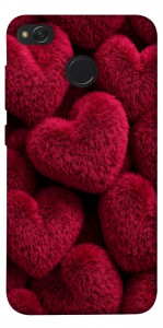 Чехол Fluffy hearts для Xiaomi Redmi 4X