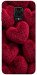 Чехол Fluffy hearts для Xiaomi Redmi Note 9 Pro