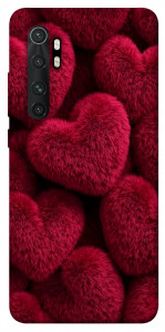 Чохол Fluffy hearts для Xiaomi Mi Note 10 Lite