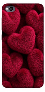 Чехол Fluffy hearts для Xiaomi Redmi 4A