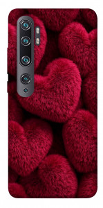 Чохол Fluffy hearts для Xiaomi Mi Note 10