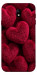 Чехол Fluffy hearts для Galaxy J7 (2017)
