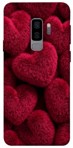 Чохол Fluffy hearts для Galaxy S9+