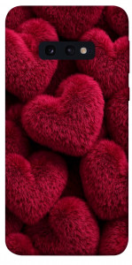 Чохол Fluffy hearts для Galaxy S10e