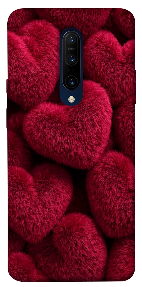 Чохол Fluffy hearts для OnePlus 7 Pro