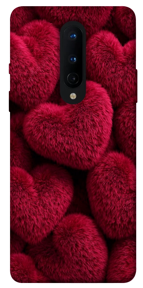 Чохол Fluffy hearts для OnePlus 8