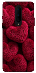 Чохол Fluffy hearts для OnePlus 8