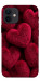 Чехол Fluffy hearts для iPhone 12 mini