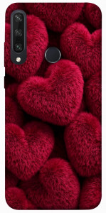 Чохол Fluffy hearts для Huawei Y6p