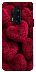 Чехол Fluffy hearts для OnePlus 8 Pro