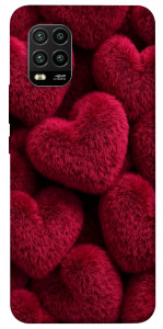 Чохол Fluffy hearts для Xiaomi Mi 10 Lite