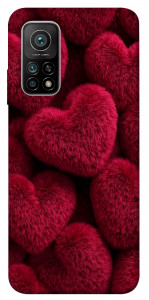 Чехол Fluffy hearts для Xiaomi Mi 10T Pro