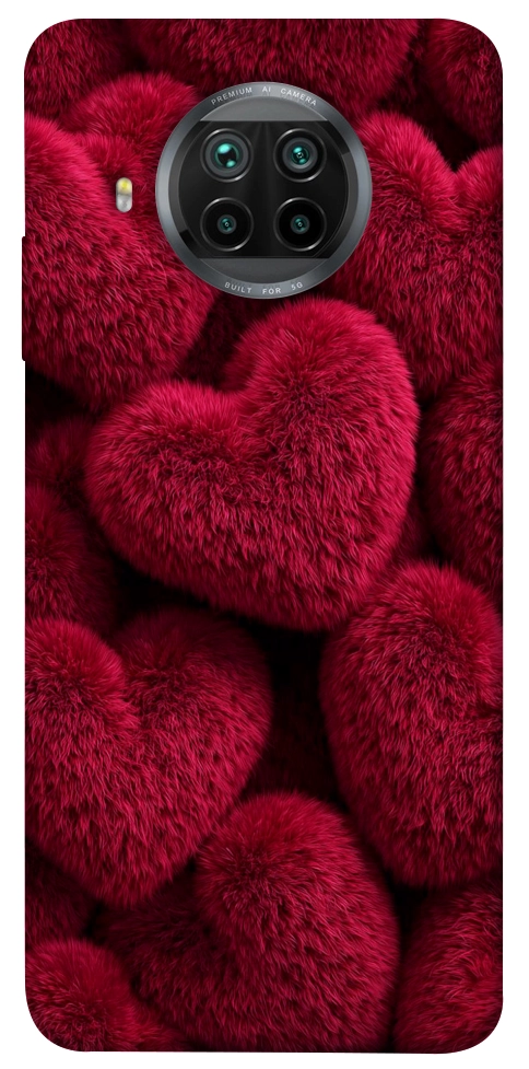 Чехол Fluffy hearts для Xiaomi Mi 10T Lite