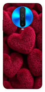 Чохол Fluffy hearts для Xiaomi Redmi K30