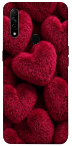 Чохол Fluffy hearts для Oppo A31