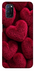 Чехол Fluffy hearts для Oppo A72
