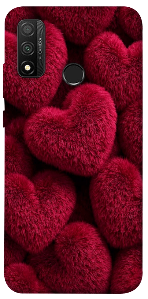 Чехол Fluffy hearts для Huawei P Smart (2020)
