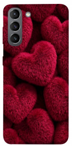 Чехол Fluffy hearts для Galaxy S21