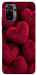 Чехол Fluffy hearts для Xiaomi Redmi Note 10