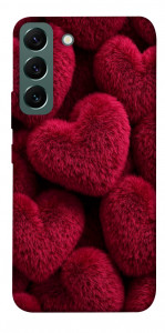Чохол Fluffy hearts для Galaxy S22