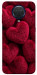 Чехол Fluffy hearts для Nokia G20