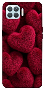 Чохол Fluffy hearts для Oppo F17 Pro