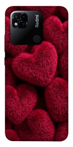 Чехол Fluffy hearts для Xiaomi Redmi 10A