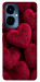 Чохол Fluffy hearts для TECNO Camon 19 Pro (CI8n)