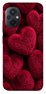Чехол Fluffy hearts для Xiaomi Poco M5
