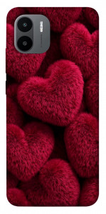 Чехол Fluffy hearts для Xiaomi Redmi A1