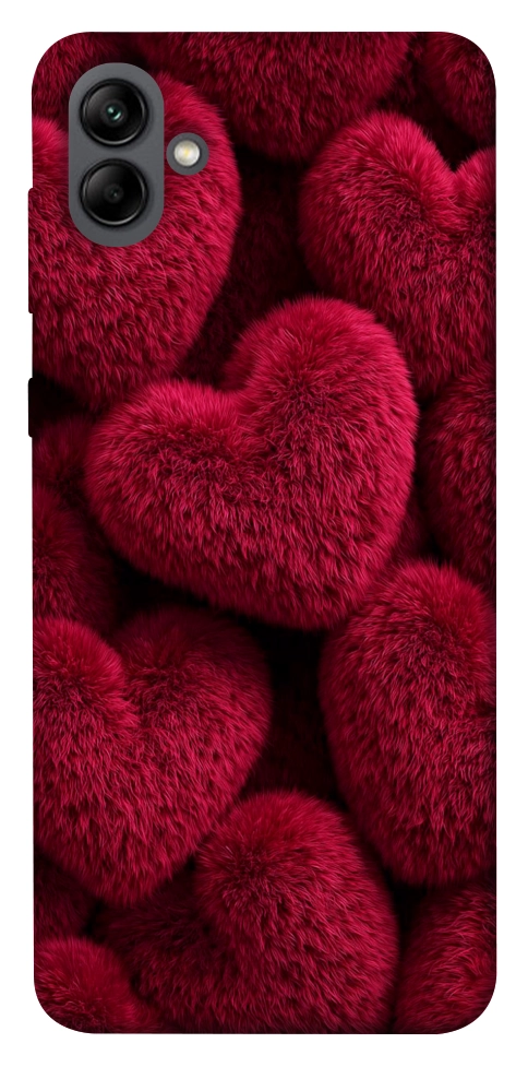 Чехол Fluffy hearts для Galaxy A04