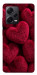 Чехол Fluffy hearts для Xiaomi Redmi Note 12 Pro 5G