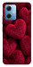 Чехол Fluffy hearts для Xiaomi Redmi Note 12 5G
