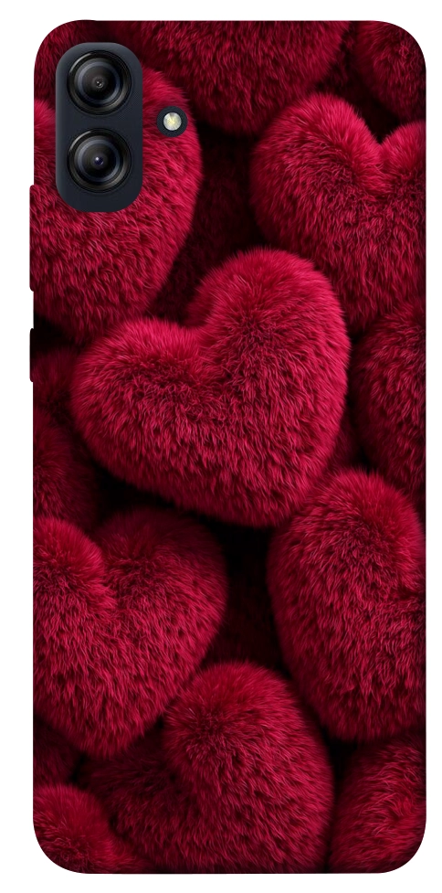 Чехол Fluffy hearts для Galaxy A04e