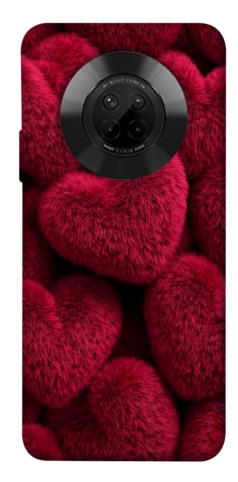 Чехол Fluffy hearts для Huawei Y9a