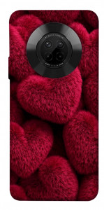 Чохол Fluffy hearts для Huawei Y9a